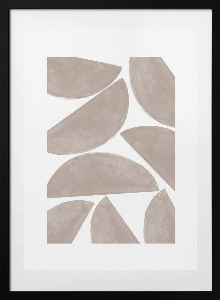 Shapes in Harmony - Art Print by THE MIUUS STUDIO