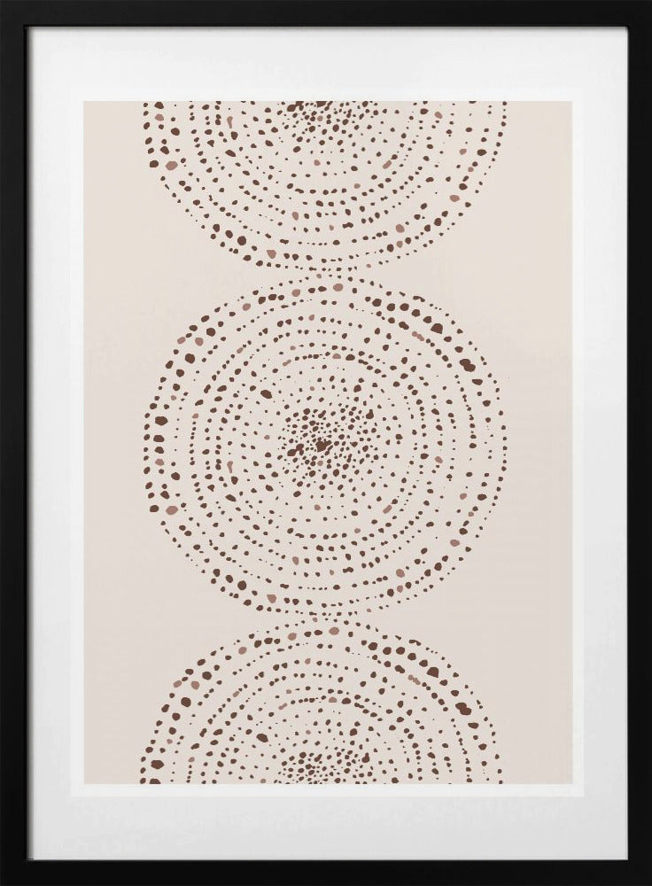 Concentric Whispers - Art Print by THE MIUUS STUDIO
