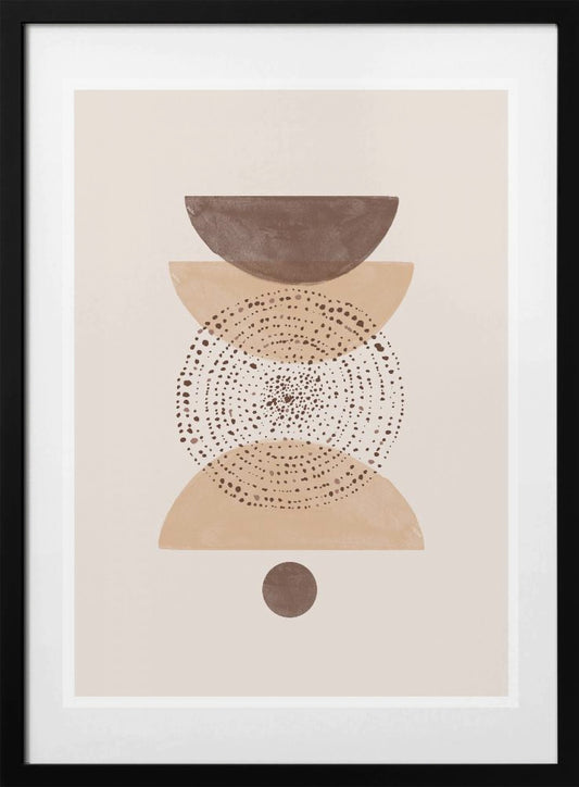 Echoes of Balance - Art Print by THE MIUUS STUDIO