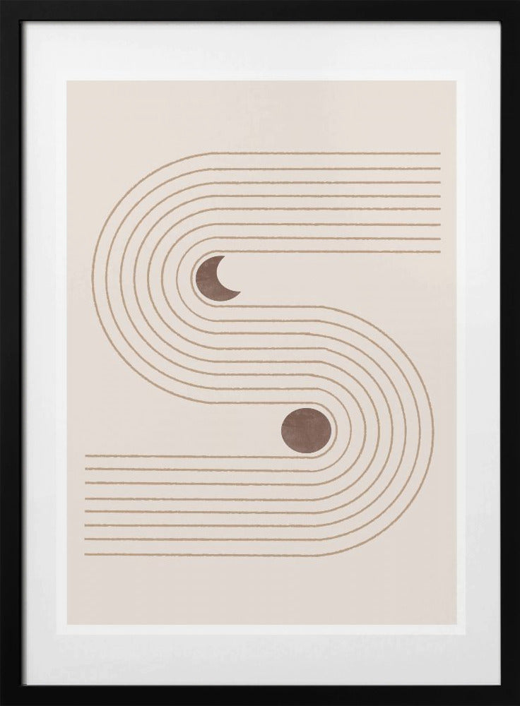 Lunar Harmony - Art Print by THE MIUUS STUDIO