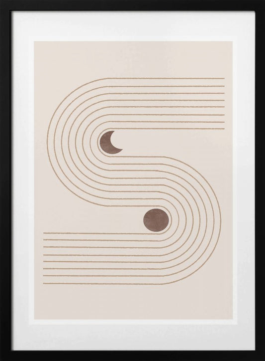 Lunar Harmony - Art Print by THE MIUUS STUDIO