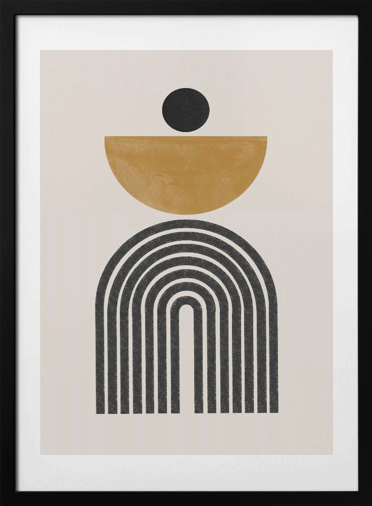 Geometric Harmony - Art Print by THE MIUUS STUDIO