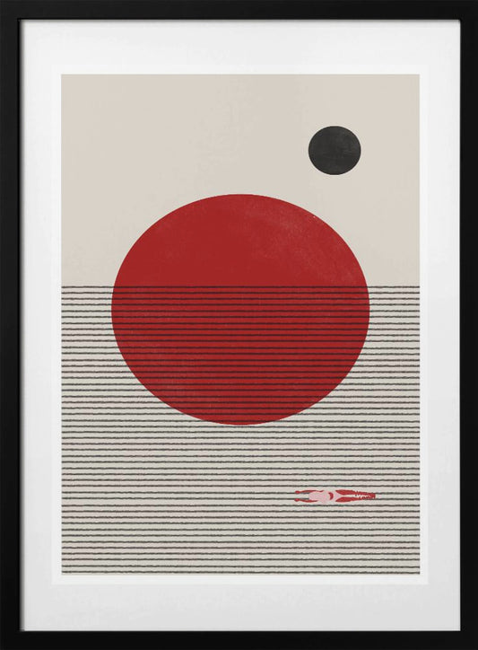 Floating Horizons - Art Print by THE MIUUS STUDIO