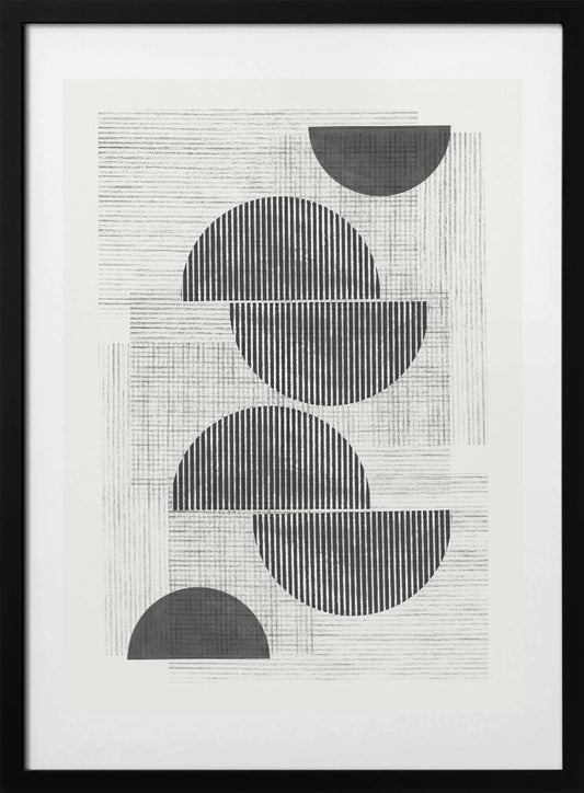 Halved Harmony - Art Print by THE MIUUS STUDIO