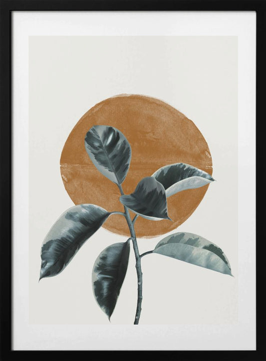 Leaf and Sun - Art Print by THE MIUUS STUDIO