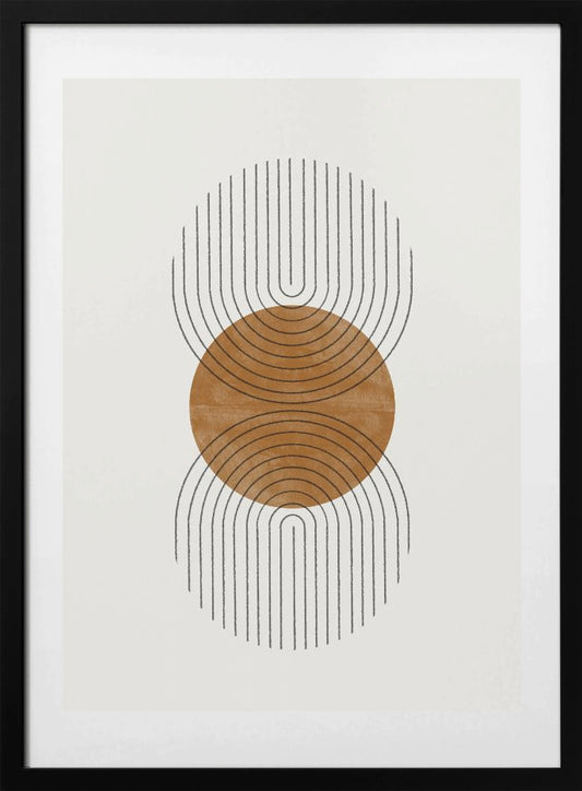 Symmetrical Echoes - Art Print by THE MIUUS STUDIO