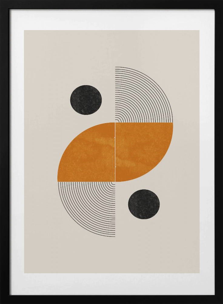 Geometric Harmony - Art Print by THE MIUUS STUDIO