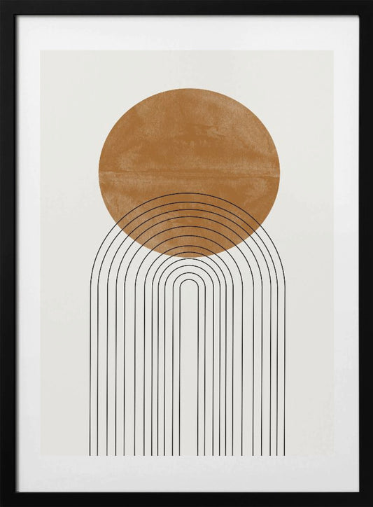 Golden Arch Echoes - Art Print by THE MIUUS STUDIO