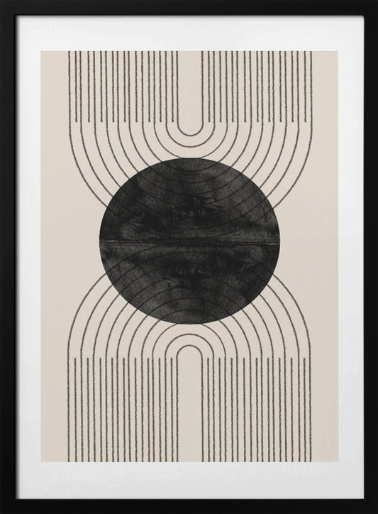 Orbital Echoes - Art Print by THE MIUUS STUDIO
