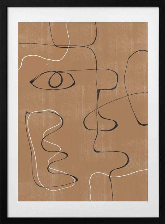 Whimsical Lines - Art Print by THE MIUUS STUDIO