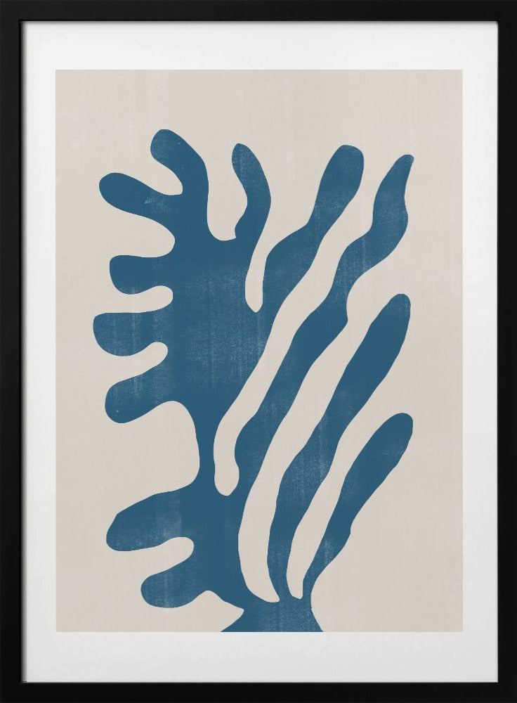 Blue Coral Dance - Art Print by THE MIUUS STUDIO