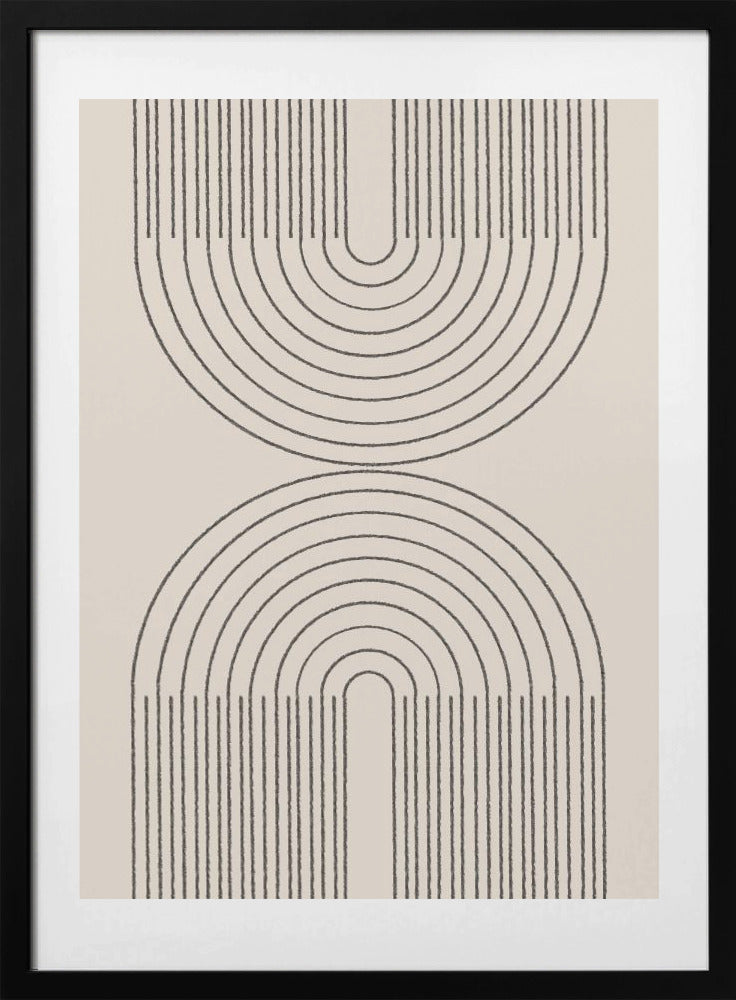 Symmetric Echoes - Art Print by THE MIUUS STUDIO