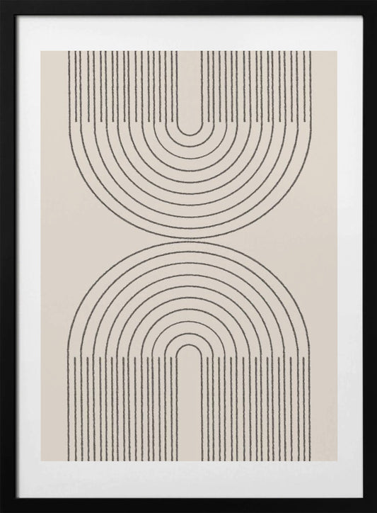 Symmetric Echoes - Art Print by THE MIUUS STUDIO