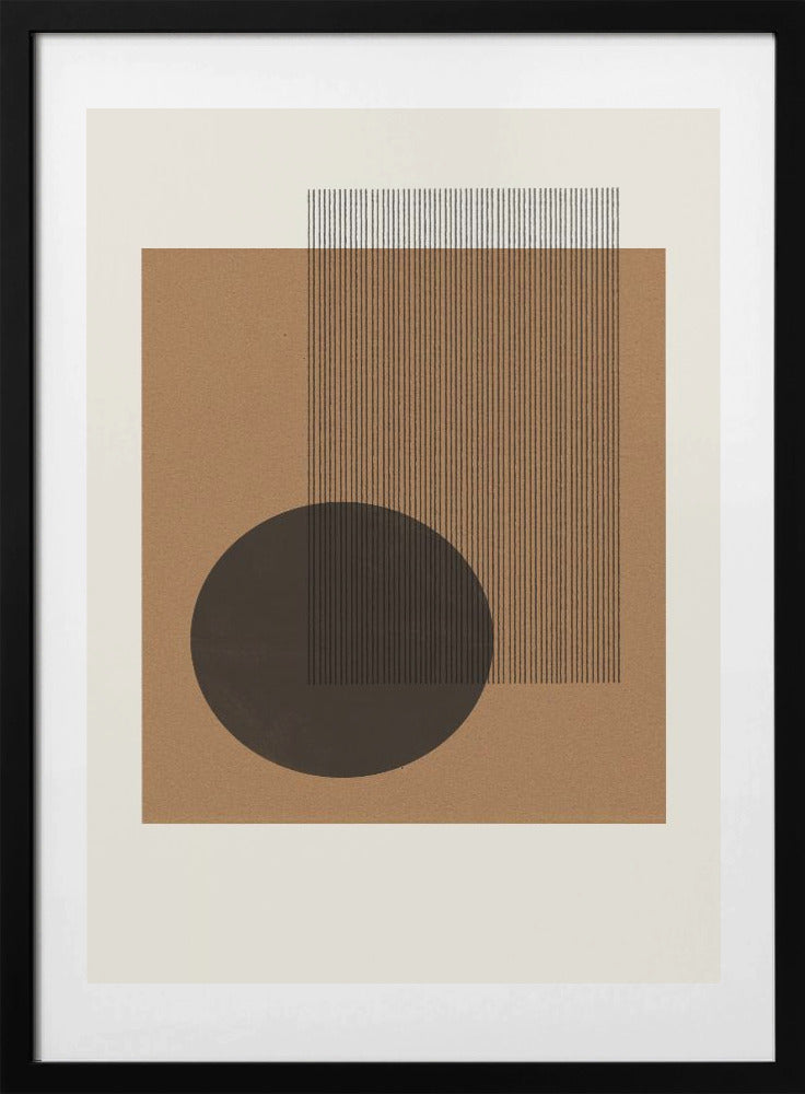 Geometric Harmony - Art Print by THE MIUUS STUDIO