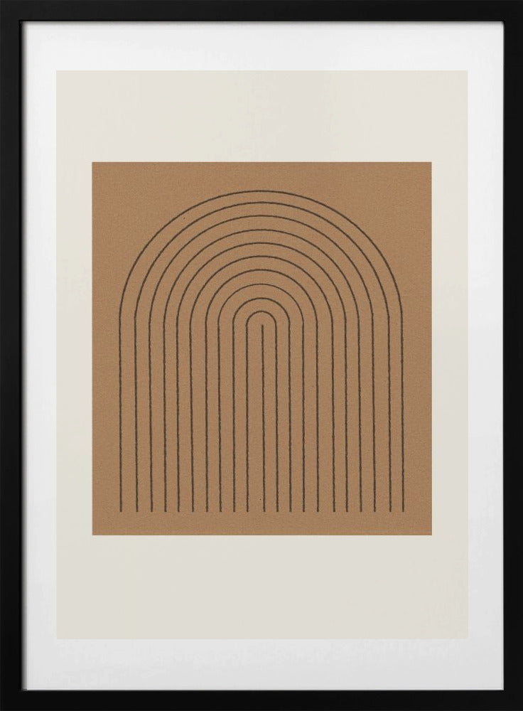 Concentric Harmony - Art Print by THE MIUUS STUDIO