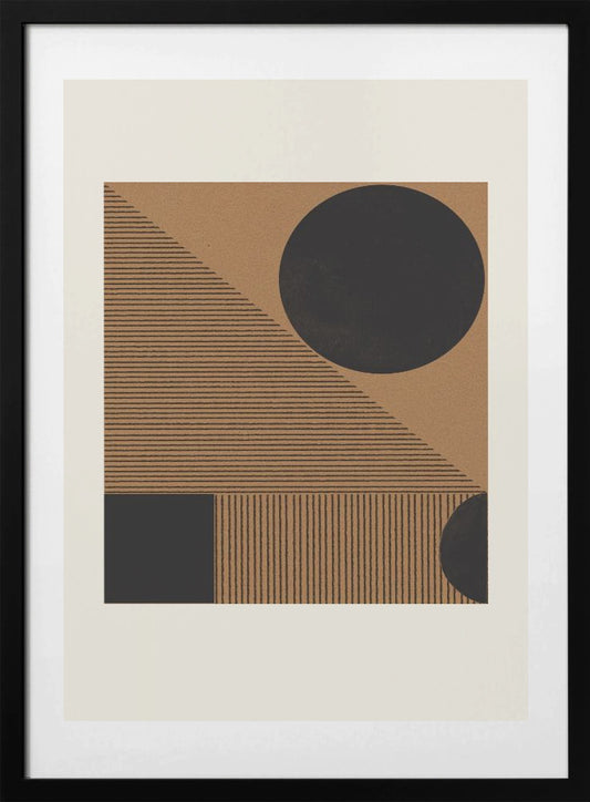 Geometric Harmony - Art Print by THE MIUUS STUDIO