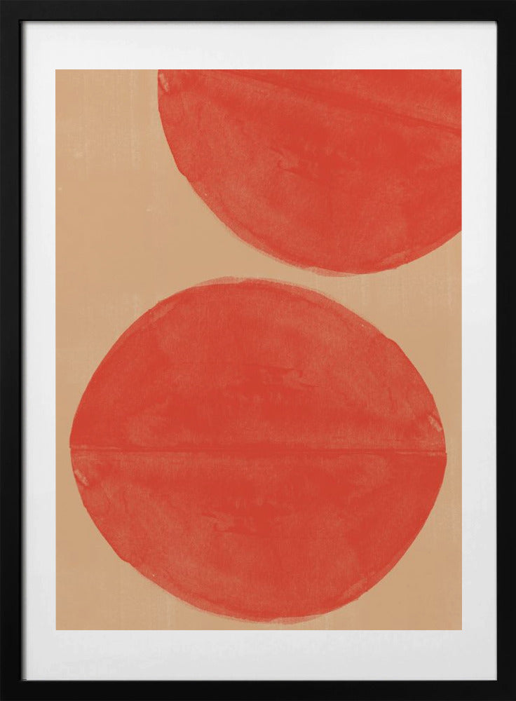 Crimson Echoes - Art Print by THE MIUUS STUDIO