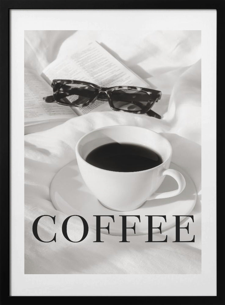 Coffee in Bed - Art Print by Pictufy Studio III