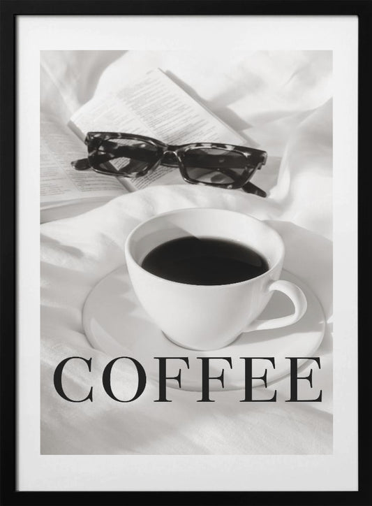 Coffee in Bed - Art Print by Pictufy Studio III