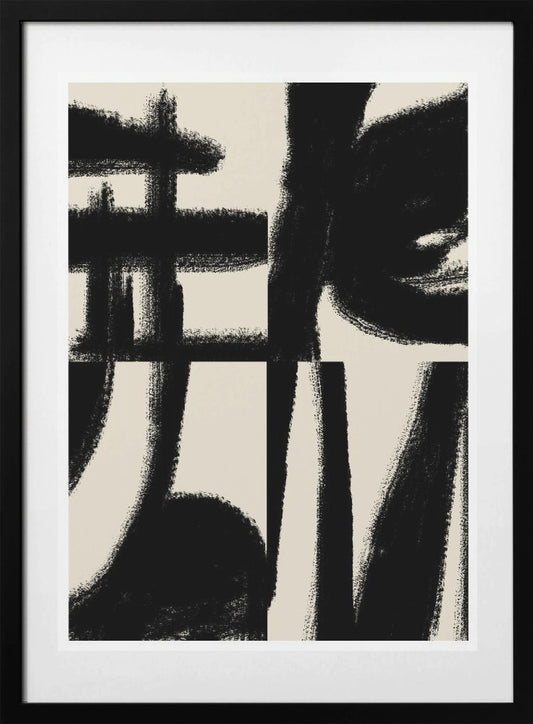 Bold Strokes Dance - Art Print by THE MIUUS STUDIO