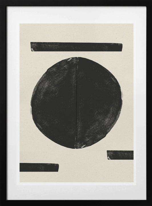 Eclipse Geometry - Art Print by THE MIUUS STUDIO