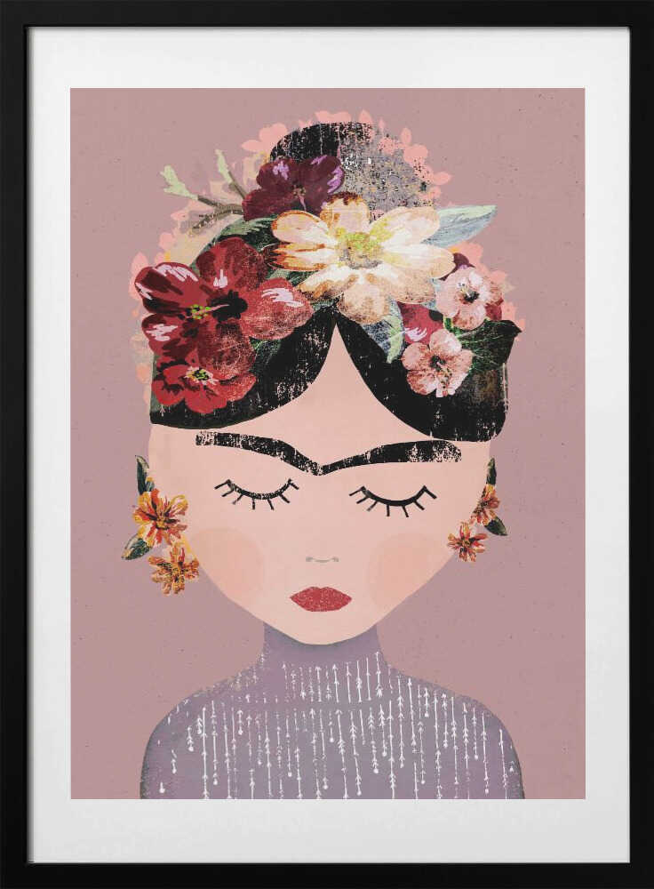 Floral Serenity - Art Print by Treechild