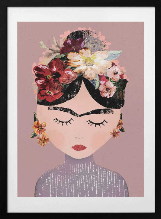 Floral Serenity - Art Print by Treechild