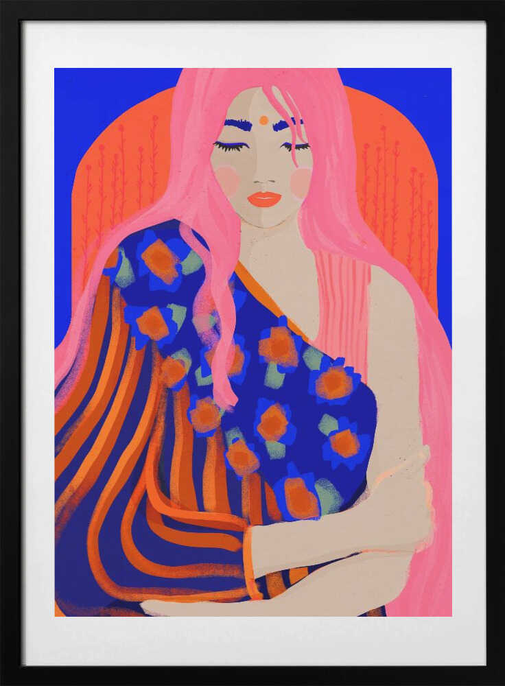 Vibrant Serenity - Art Print by Treechild