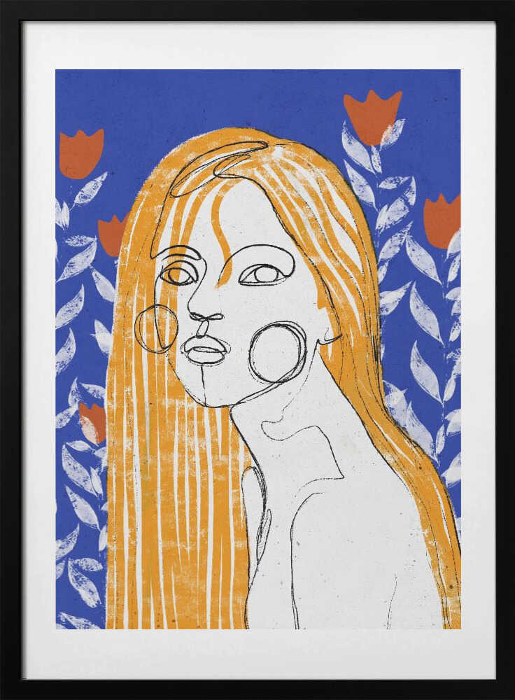 Floral Serenity - Art Print by Treechild