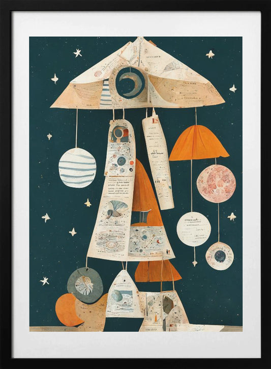 Cosmic Jamboree - Art Print by Treechild
