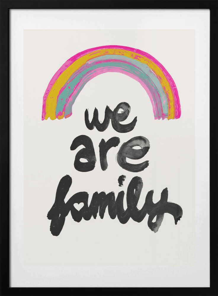 Rainbow Unity - Art Print by Treechild