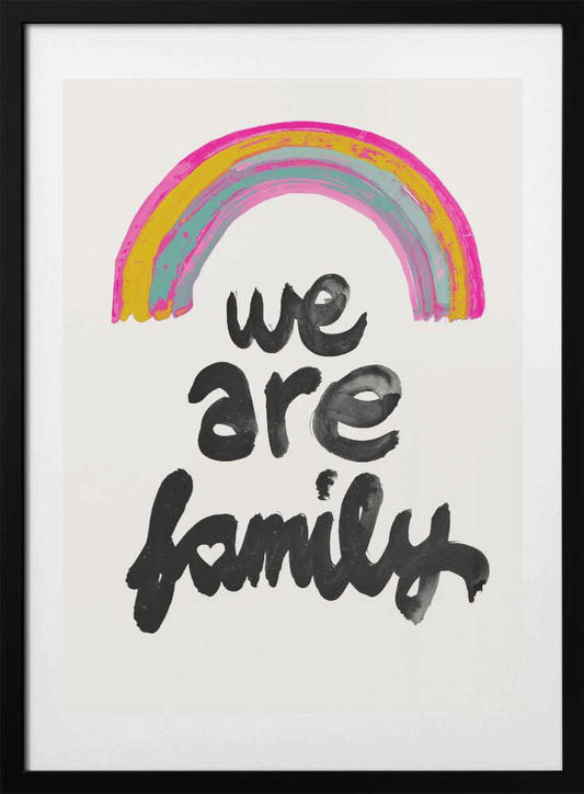 Rainbow Unity - Art Print by Treechild