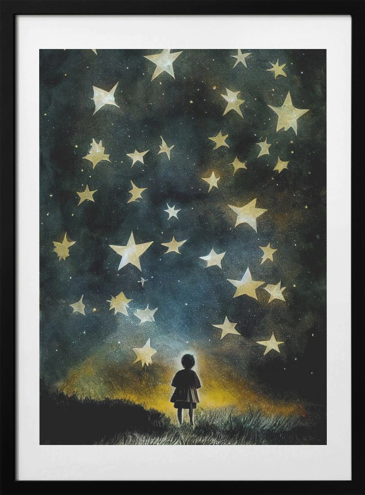Starry Dreams - Art Print by Treechild