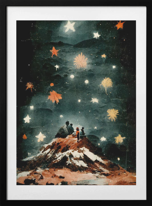 Starlit Reverie - Art Print by Treechild