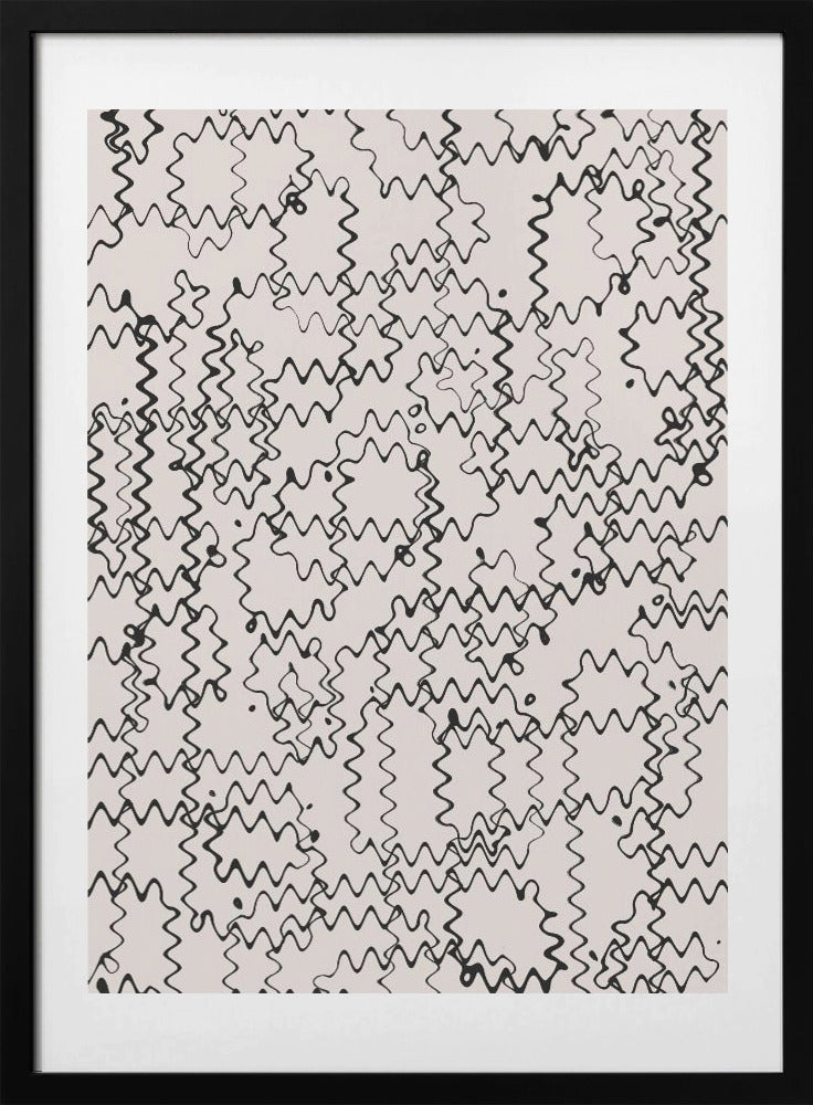 Zigzag Whirlwind - Art Print by Treechild