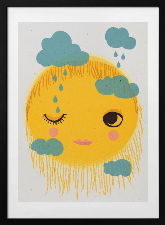 Sun&#039;s Mixed Emotions - Art Print by Treechild