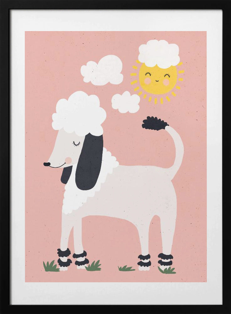 Poodle Sunshine - Art Print by Treechild