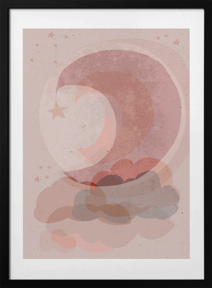 Dreamy Sky Whirls - Art Print by Treechild