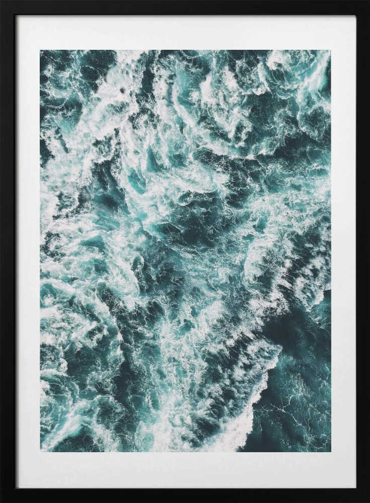 Rough Sea - Art Print by Kathrin Pienaar