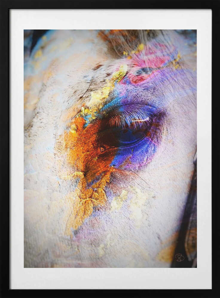 Painted Horse - Art Print by Ruth Day