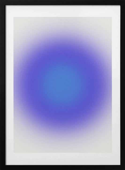 Violet Aura Burst - Art Print by THE MIUUS STUDIO