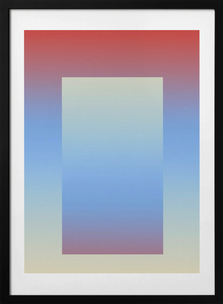 Gradient Gateway - Art Print by THE MIUUS STUDIO