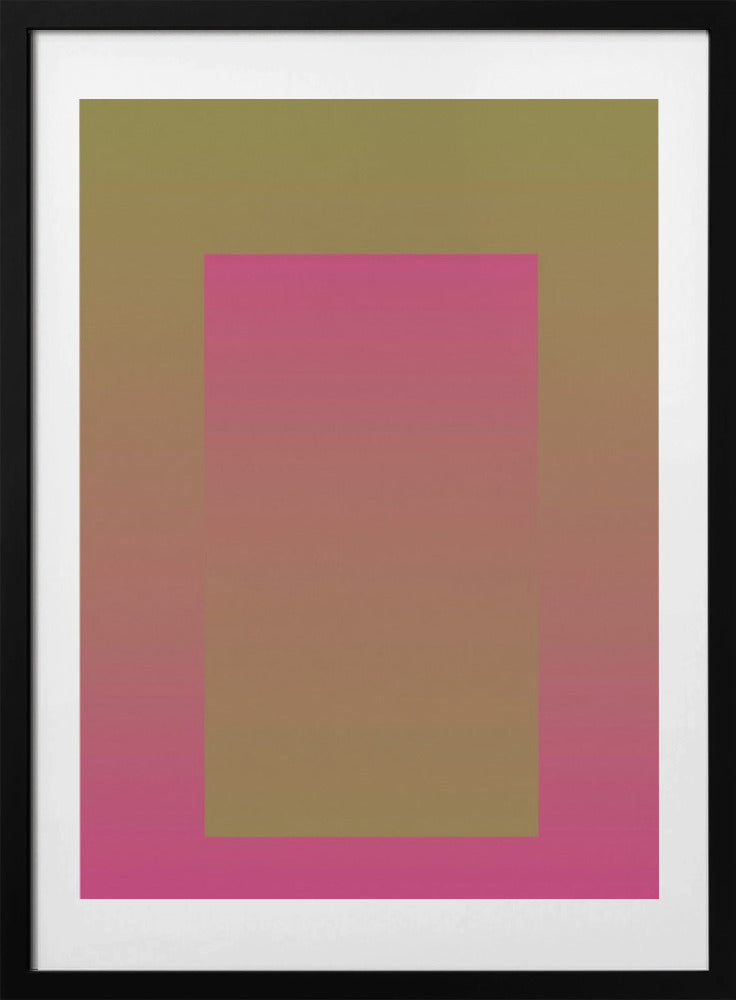 Bold Pink Portal - Art Print by THE MIUUS STUDIO