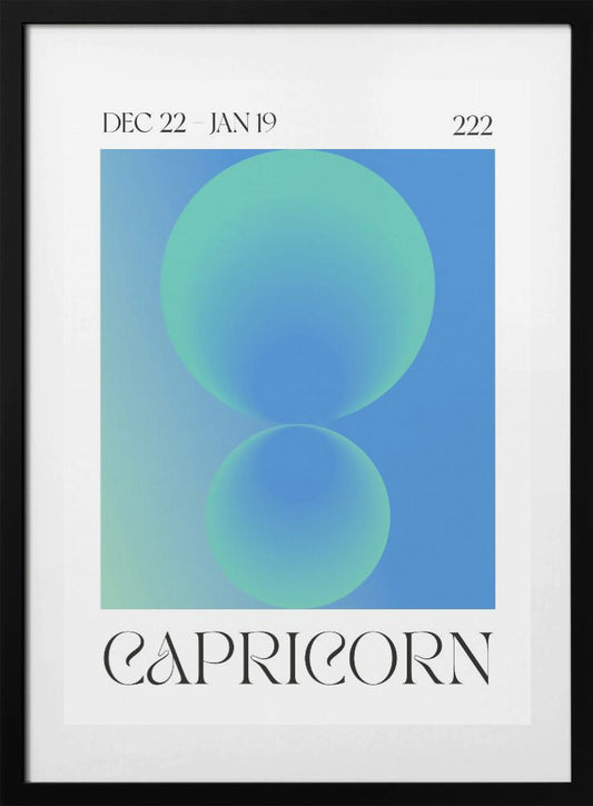 Capricorn Essence - Art Print by Valeria Castillo