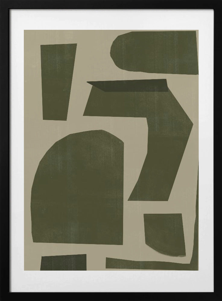 Shapes in Harmony - Art Print by THE MIUUS STUDIO