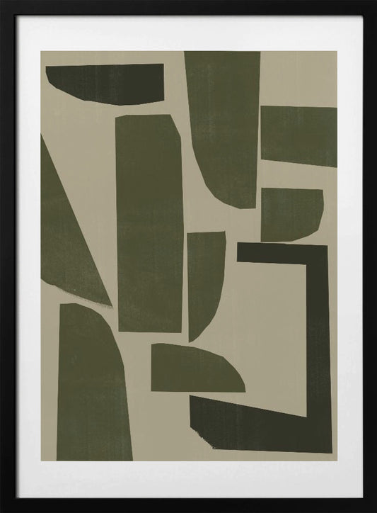 Abstract Shadows - Art Print by THE MIUUS STUDIO