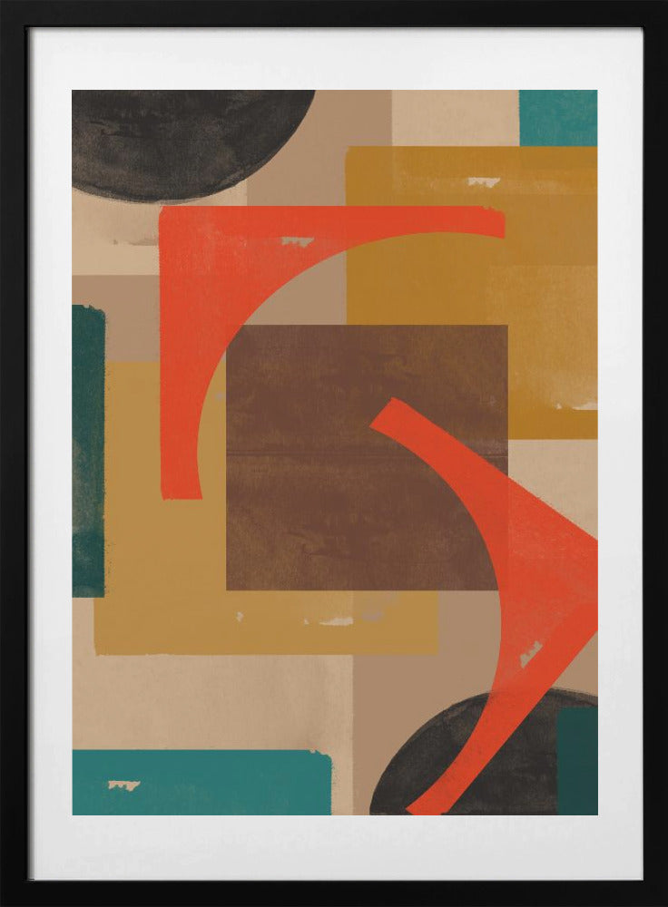 Geometric Melody - Art Print by THE MIUUS STUDIO