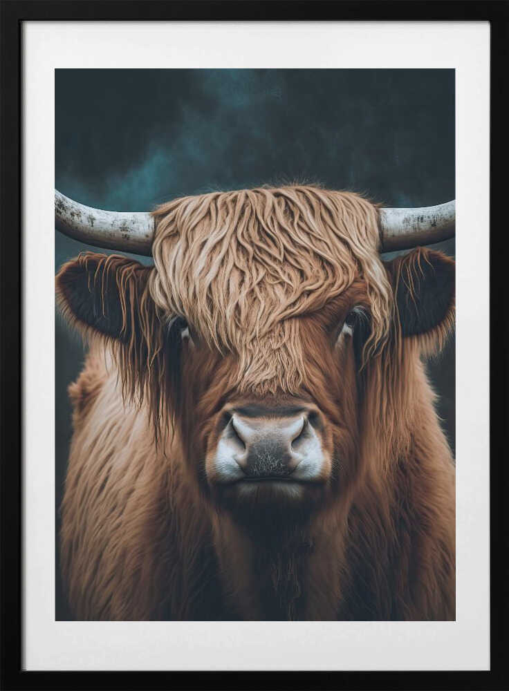 Majestic Highlander - Art Print by Treechild