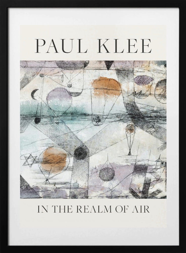 In the Realm of Air 1917 - Art Print by Paul Klee