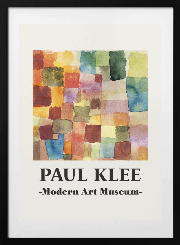 Untitled 1914 - Art Exhibition Print by Paul Klee